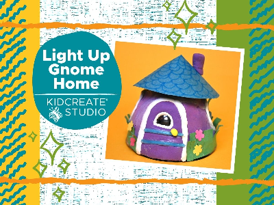 Kidcreate Studio - Eden Prairie. Light Up Gnome Home Workshop (5-12 years) 